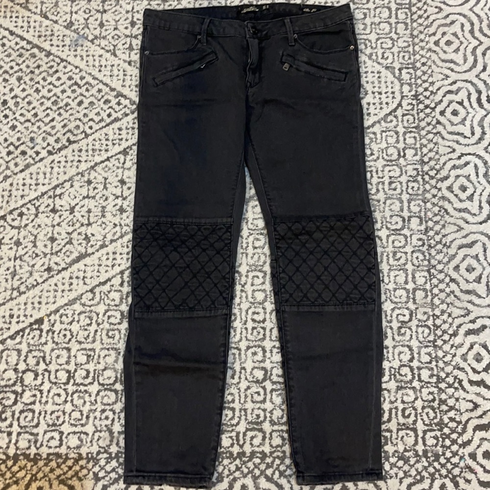Zara biker jeans